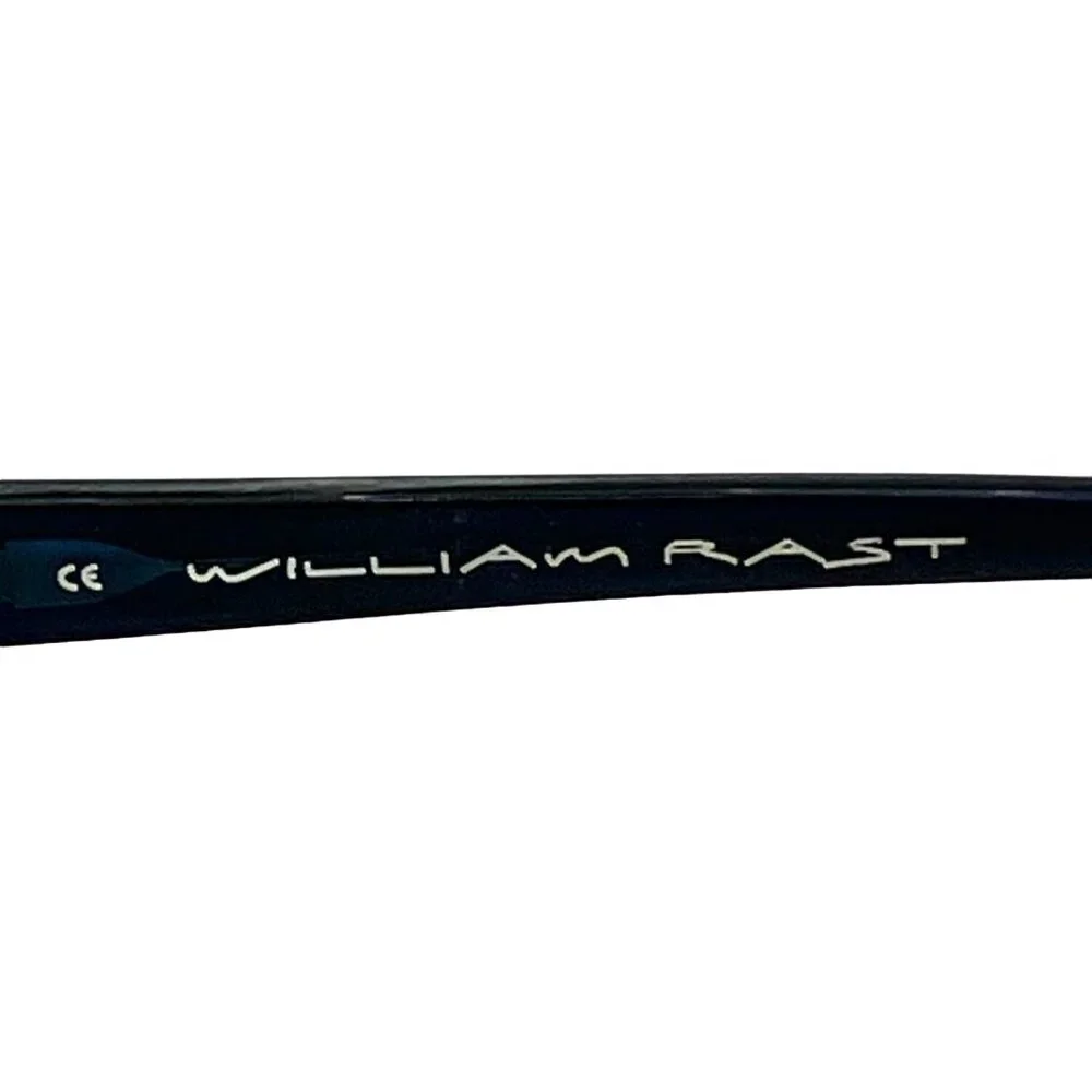 William Rast WR1009 Mens Blue Rectangle FRAMES ONLY MNV 54-16-140 Includes Case - Picture 8 of 12